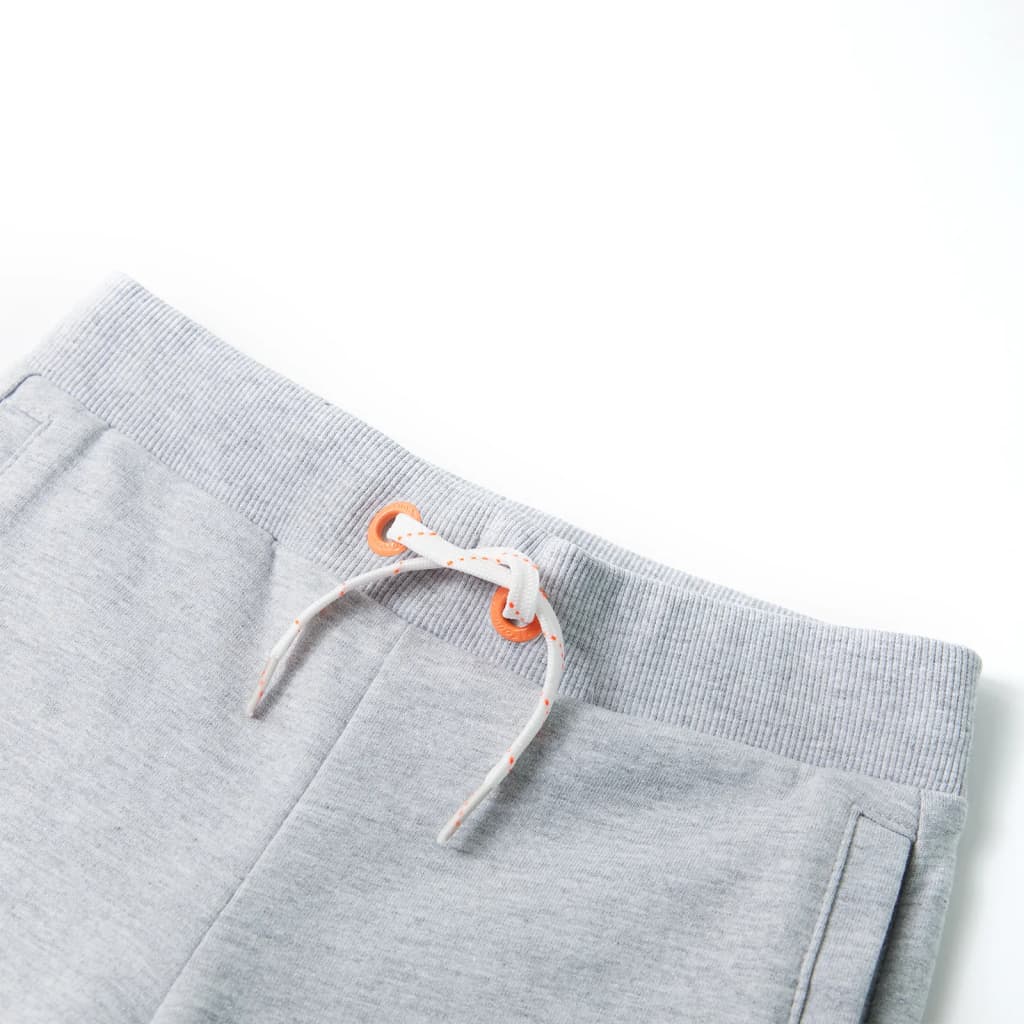 Pantaloncini per Bambini con Coulisse Grigio 128cod mxl 86772