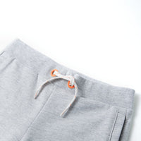 Pantaloncini per Bambini con Coulisse Grigio 140cod mxl 110752