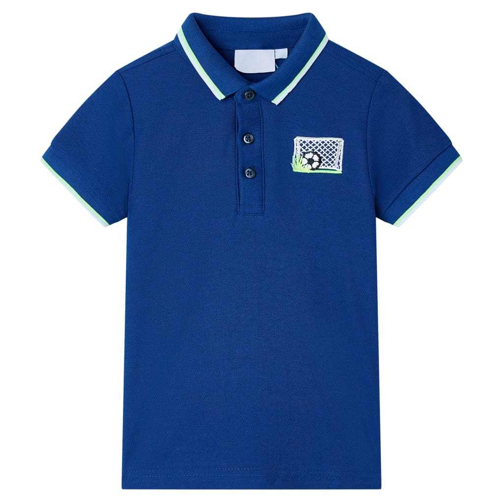 Polo da Bambino Blu Scuro 92cod mxl 93257