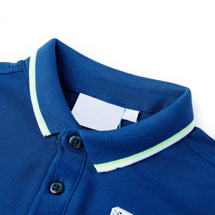 Polo da Bambino Blu Scuro 92cod mxl 93257