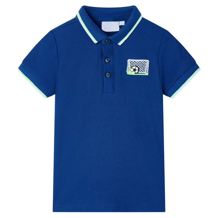 Polo da Bambino Blu Scuro 104 12435