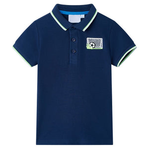 Polo da Bambino Blu Marino 104 12440