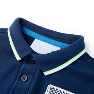 Polo da Bambino Blu Marino 104 12440