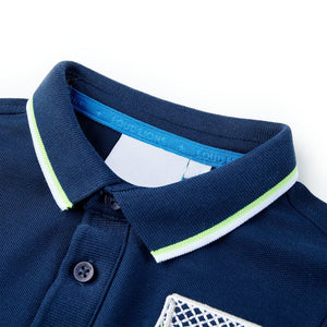 Polo da Bambino Blu Marino 116 12441