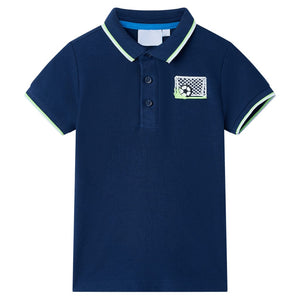 Polo da Bambino Blu Marino 128cod mxl 110756