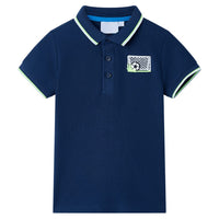 Polo da Bambino Blu Marino 128 12442