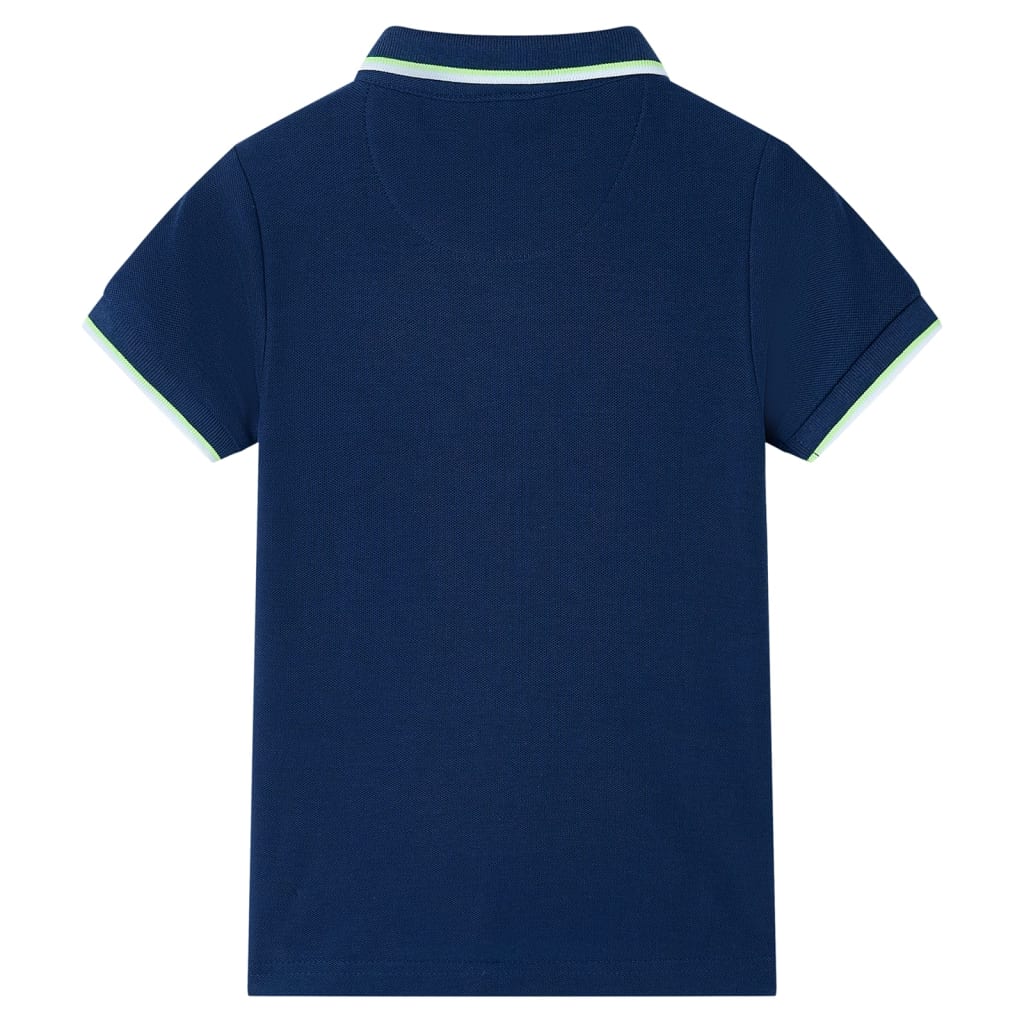 Polo da Bambino Blu Marino 128 12442