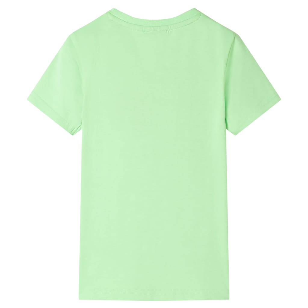 Maglietta da Bambino Verde Neon 92 12449