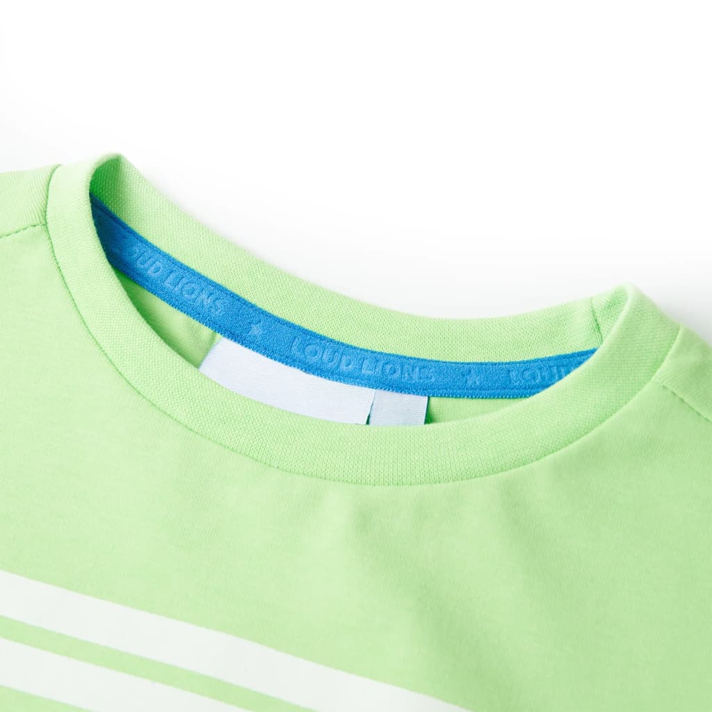 Maglietta per Bambini Verde Neon 92cod mxl 117198