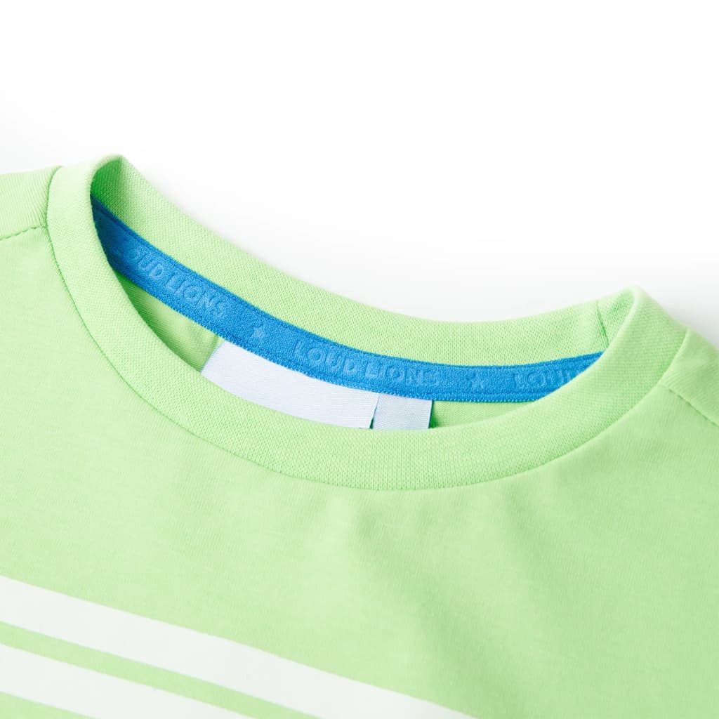 Maglietta per Bambini Verde Neon 140cod mxl 133283