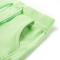 Pantaloncini da Bambino Verde Fluo 92 12504