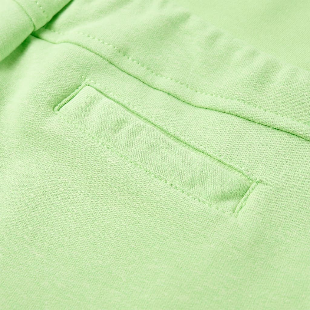 Pantaloncini da Bambino Verde Fluo 92 12504