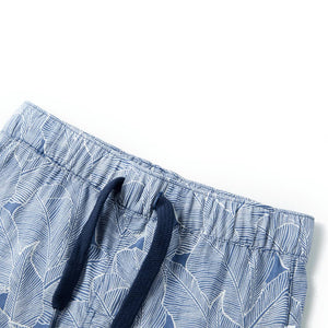 Pantaloncini per Bambini con Coulisse Blu Scuro 92 12599