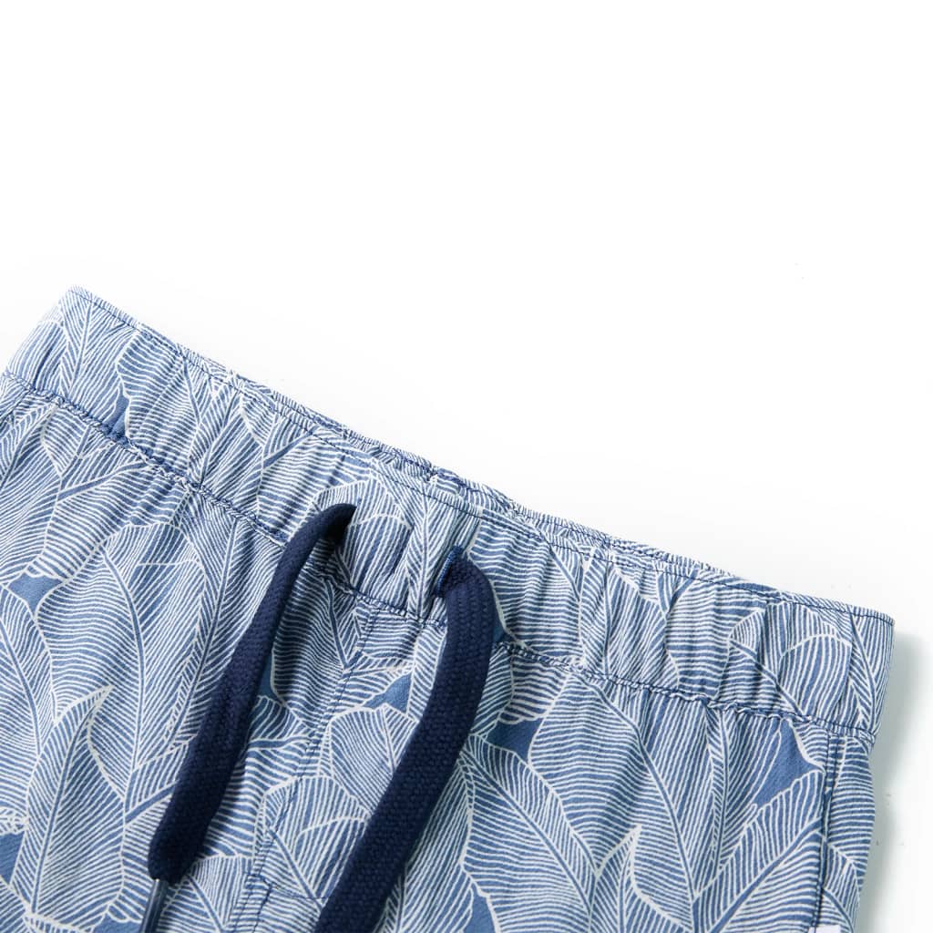 Pantaloncini per Bambini con Coulisse Blu Scuro 116cod mxl 110553