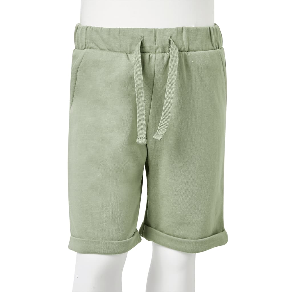 Pantaloncini per Bambini con Coulisse Cachi Chiaro 104 12605