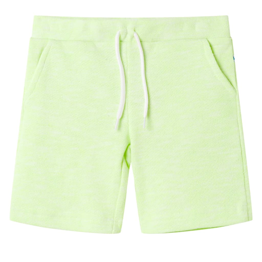 Pantaloncini per Bambini con Coulisse Giallo Neon 116cod mxl 86585