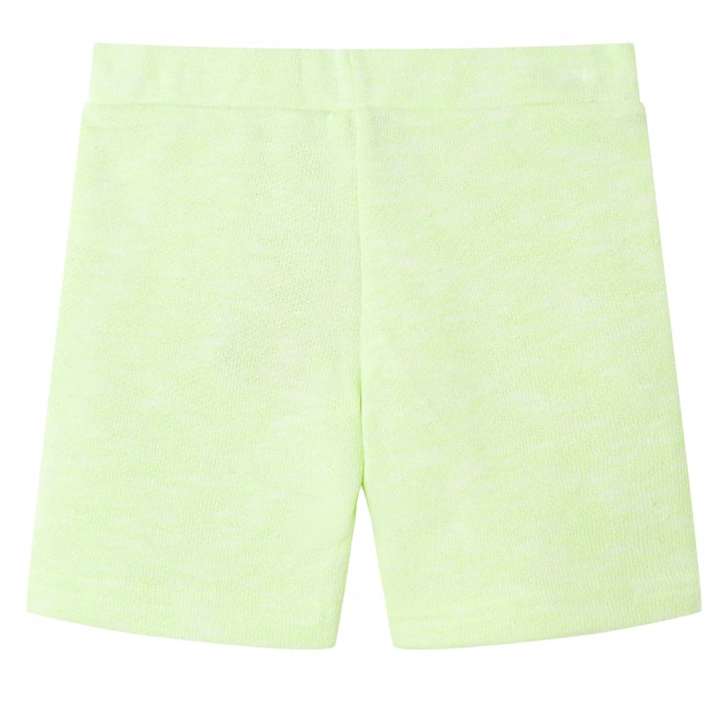 Pantaloncini per Bambini con Coulisse Giallo Neon 116cod mxl 86585