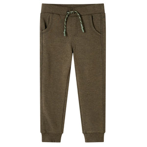 Pantaloni Tuta per Bambini Cachi Mélange 92cod mxl 109885