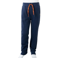 Pantaloni Tuta per Bambini Blu Marino Mélange 92 12794