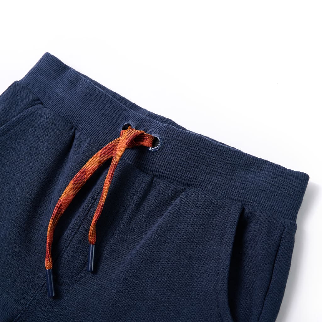 Pantaloni Tuta per Bambini Blu Marino Mélange 116 12796