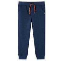 Pantaloni Tuta per Bambini Blu Marino Mélange 128 12797