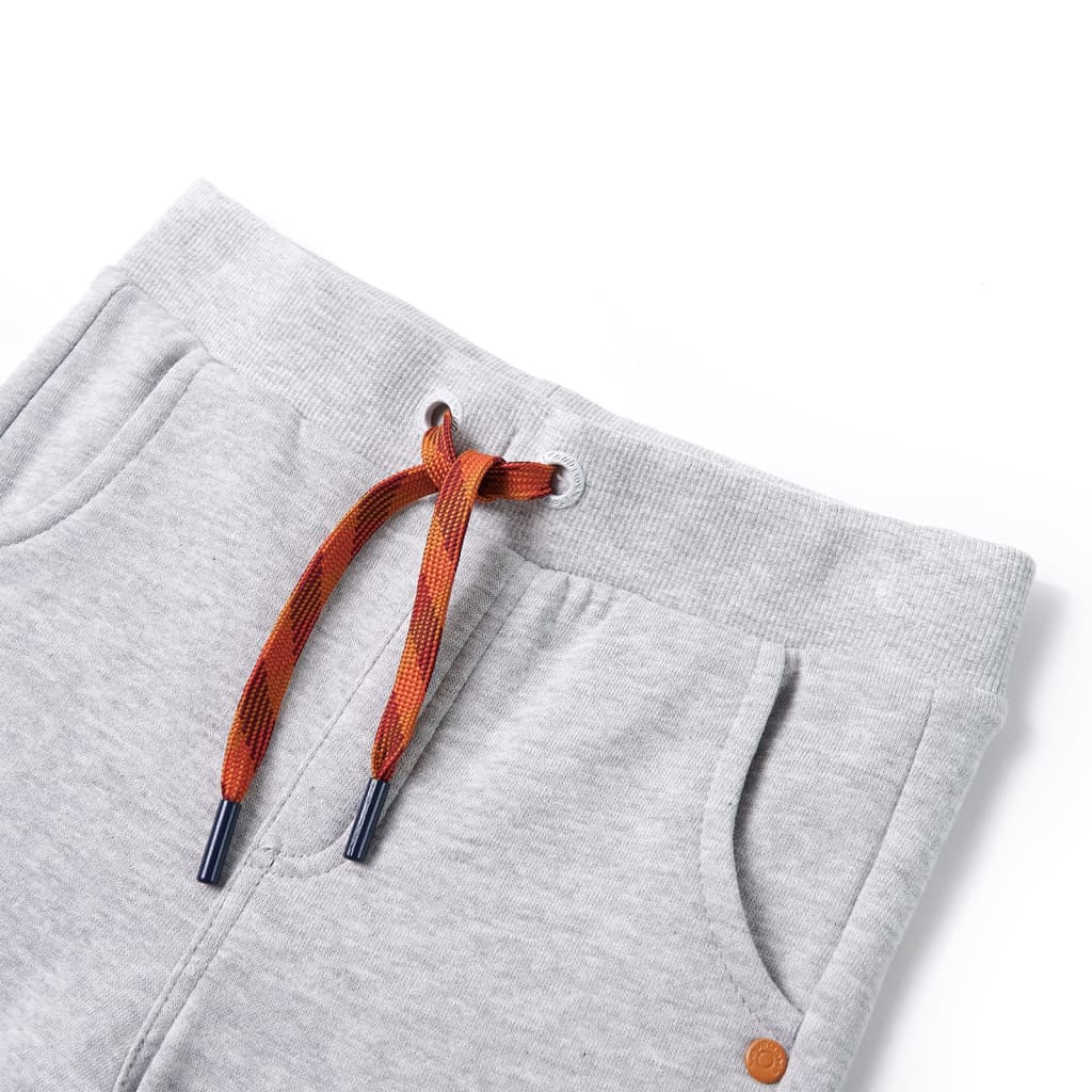 Pantaloni Tuta per Bambini Grigio Mélange 104 12800