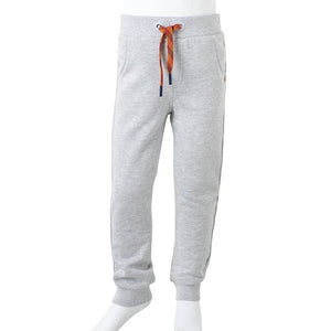 Pantaloni Tuta per Bambini Grigio Mélange 116 12801