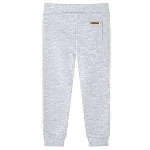 Pantaloni Tuta per Bambini Grigio Mélange 140 12803