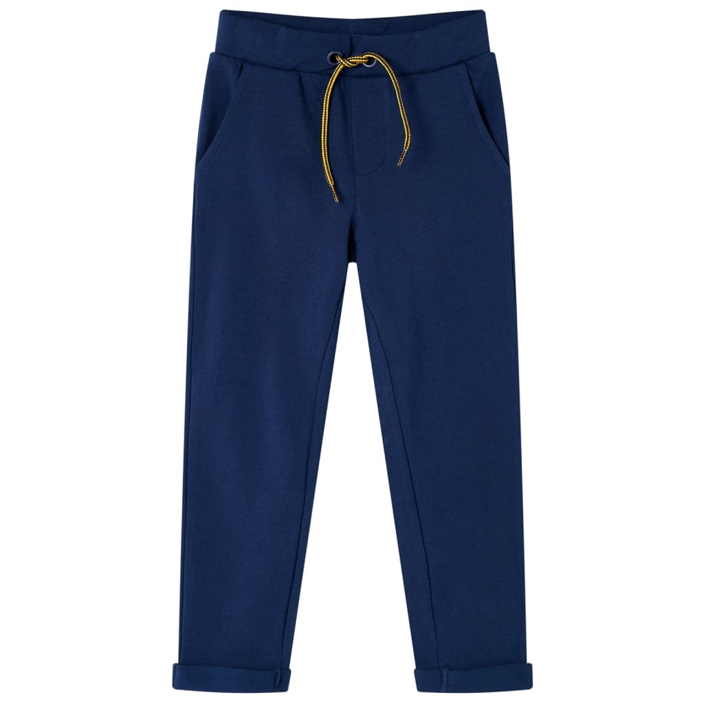 Pantaloni per Bambini con Coulisse Blu Marino 92 12984