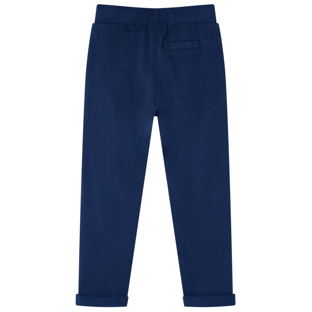 Pantaloni per Bambini con Coulisse Blu Marino 92cod mxl 84967