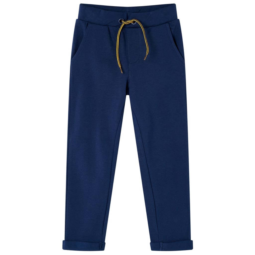 Pantaloni per Bambini con Coulisse Blu Marino 116 12986