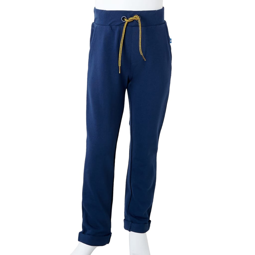 Pantaloni per Bambini con Coulisse Blu Marino 116 12986