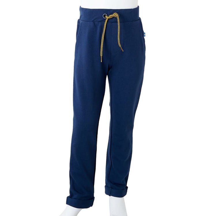 Pantaloni per Bambini con Coulisse Blu Marino 116 12986