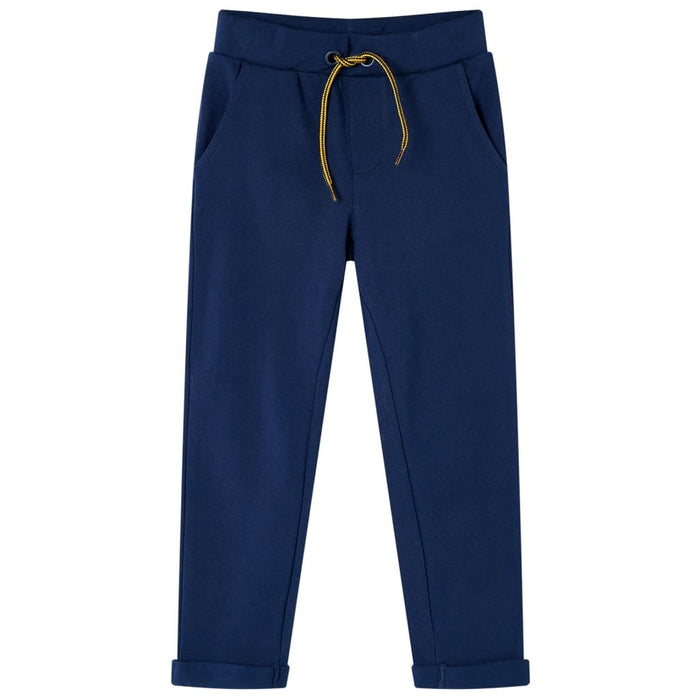 Pantaloni per Bambini con Coulisse Blu Marino 128 12987