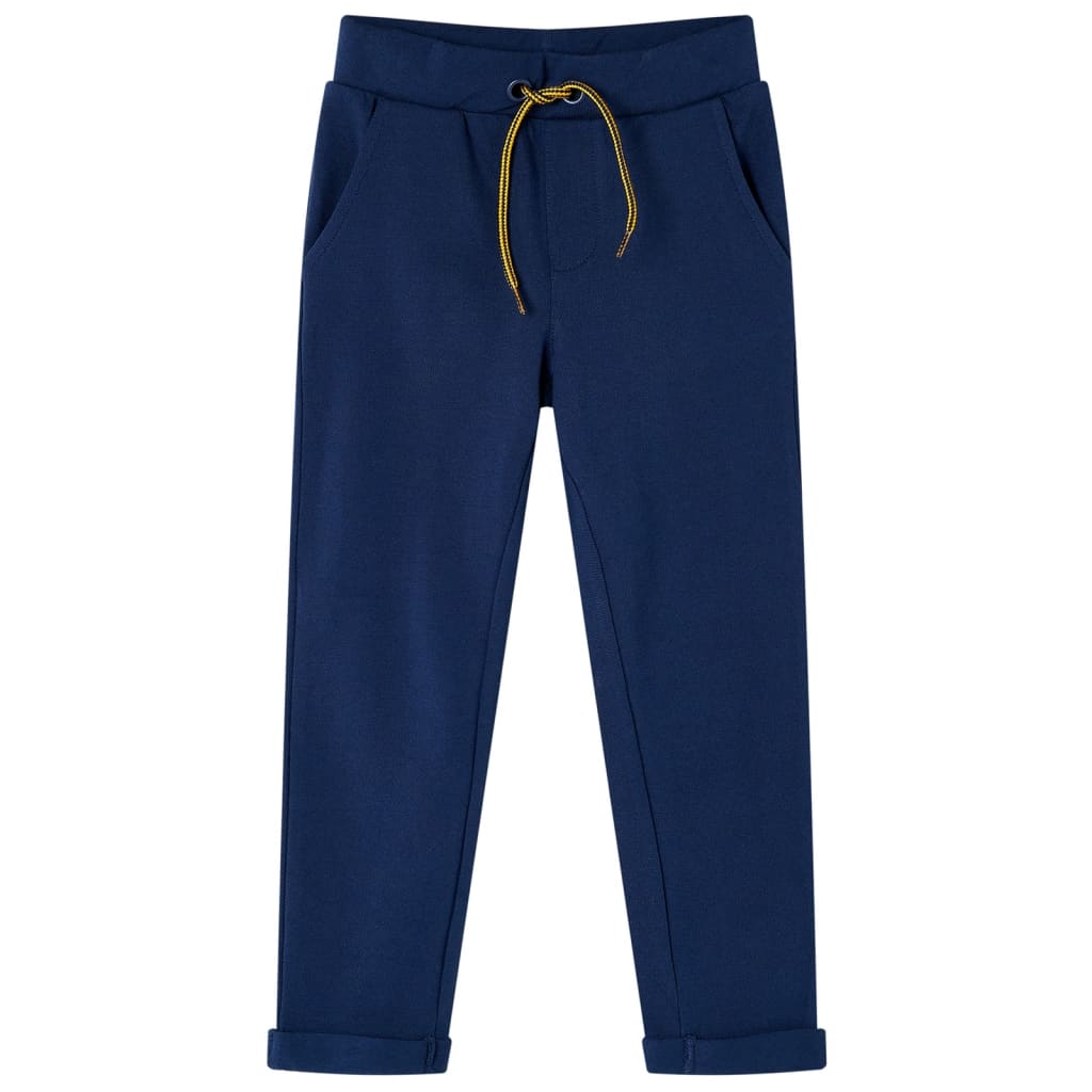 Pantaloni per Bambini con Coulisse Blu Marino 128cod mxl 108930