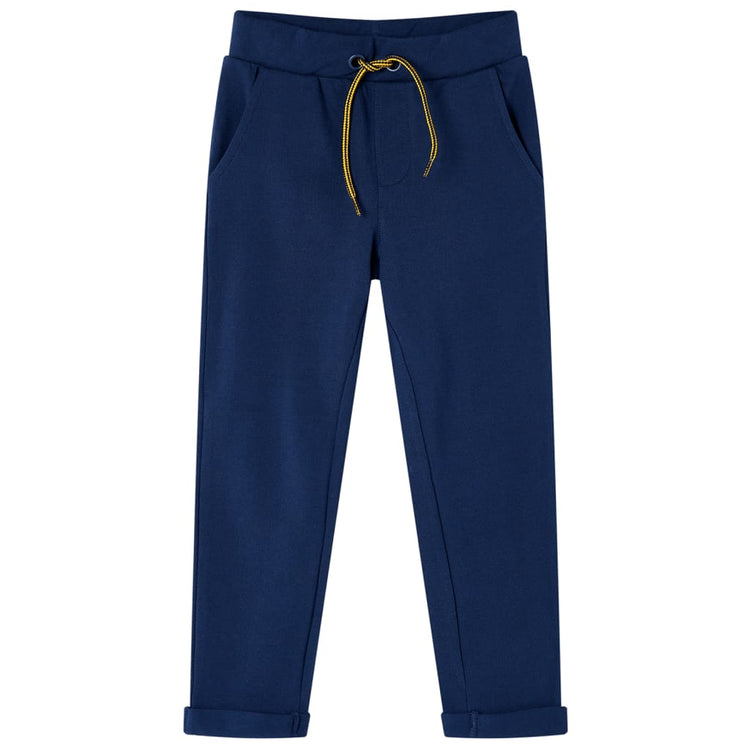 Pantaloni per Bambini con Coulisse Blu Marino 140 12988