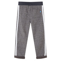 Pantaloni Tuta per Bambini Grigio Scuro Mélange 104 13095