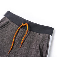 Pantaloni Tuta per Bambini Grigio Scuro Mélange 128 13097