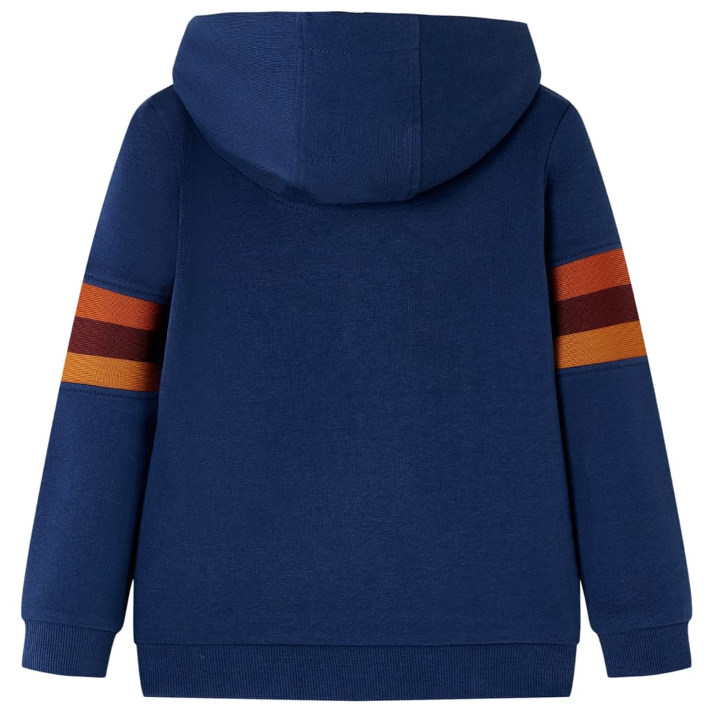 Felpa con Cappuccio per Bambini Blu Marino 116cod mxl 132899