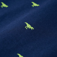 Camicia per Bambini con Stampa Dinosauro Blu Marino 92 13269