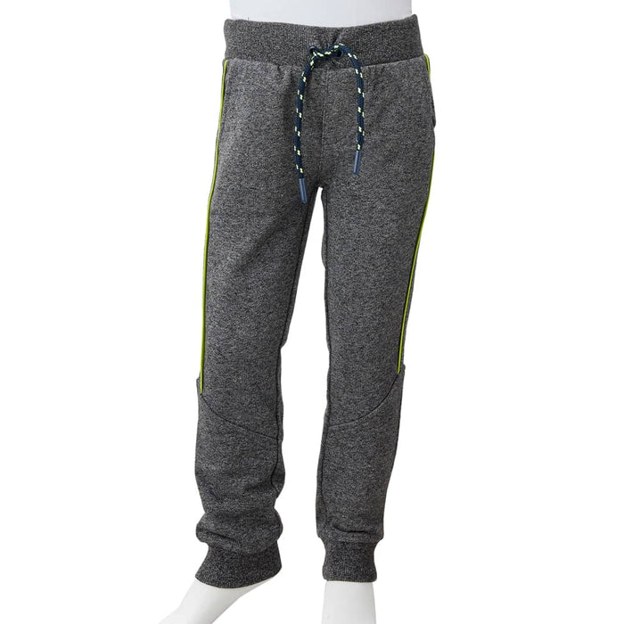 Pantaloni Tuta per Bambini Blu Marino Mélange 116 13281