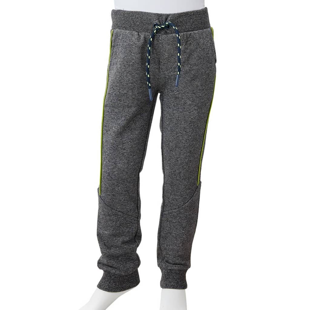 Pantaloni Tuta per Bambini Blu Marino Mélange 128 13282