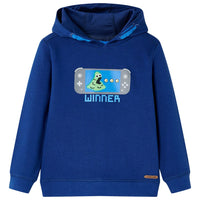 Felpa con Cappuccio per Bambini Blu Scuro 104cod mxl 132908