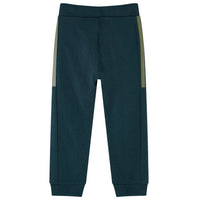 Pantaloni Tuta per Bambini con Coulisse Verde Muschio 128 13422