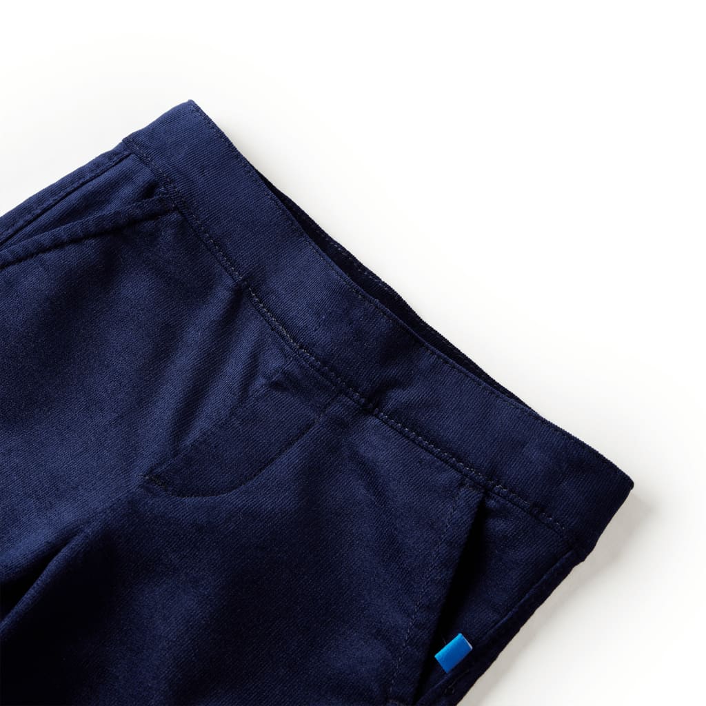 Pantaloni da Bambino Blu Marino Scuro 92 13424