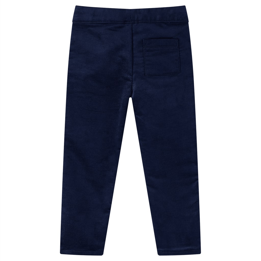 Pantaloni da Bambino Blu Marino Scuro 140 13428