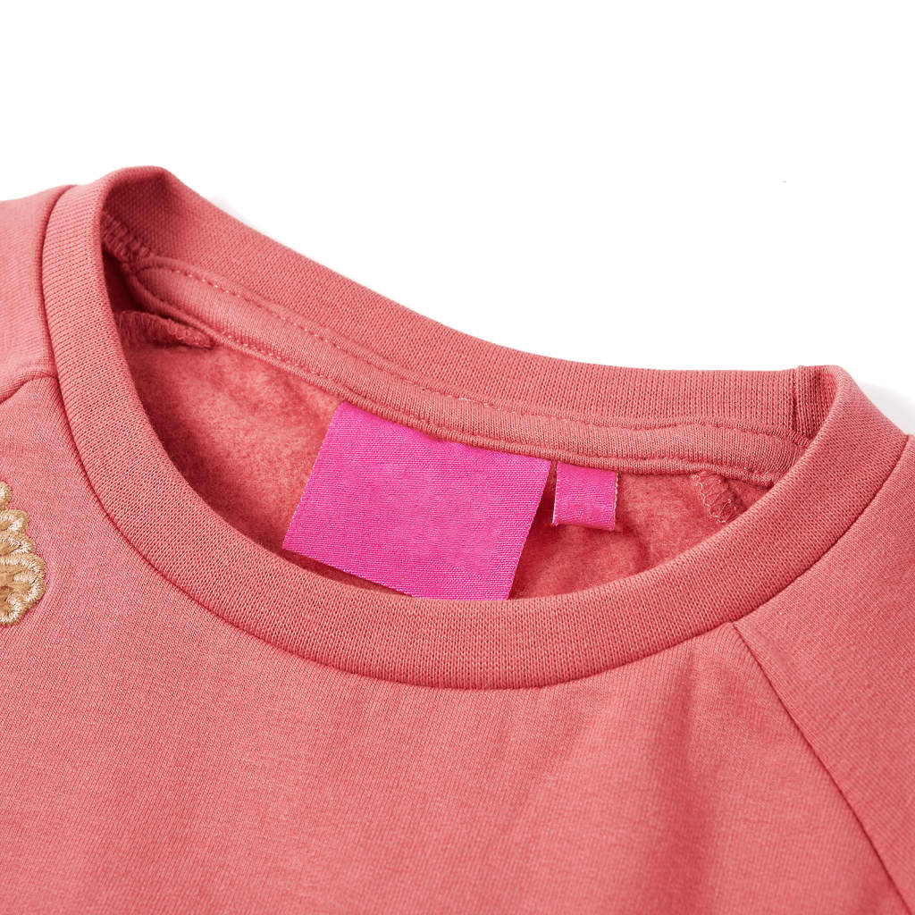 Felpa per Bambini Rosa Antico 92 13499