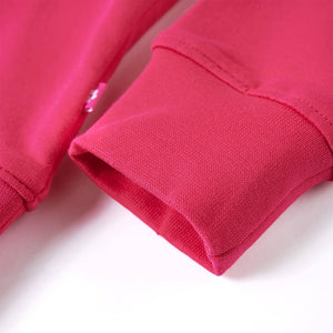 Felpa per Bambini con Design Ricci Abbracciati Fucsia 116 13536