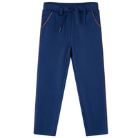 Pantaloni per Bambini con Coulisse Blu Marino 128 13547