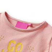 Maglietta per Bambini a Maniche Lunghe Rosa Chiaro 140 13553